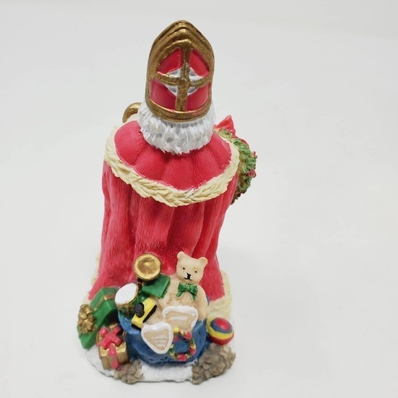 20.The International Santa Claus Collection St Nicholas Austria Ceramic Figurine - Picture 4 of 8